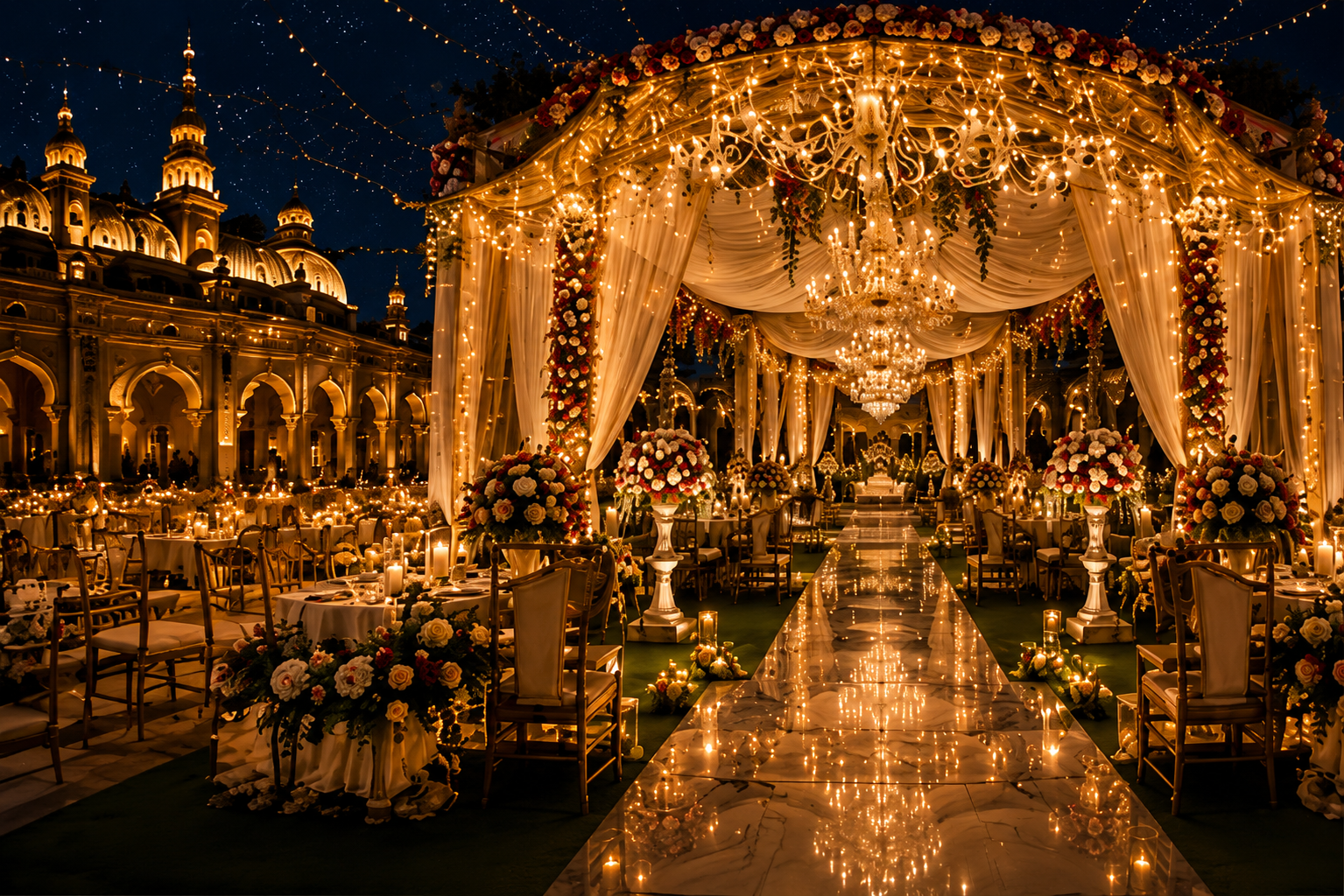 Royal Stage Decor
